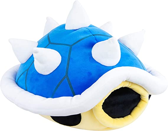 Super Mario Bros 40cm Spiny Blue Shell Extra Large Plush Platform