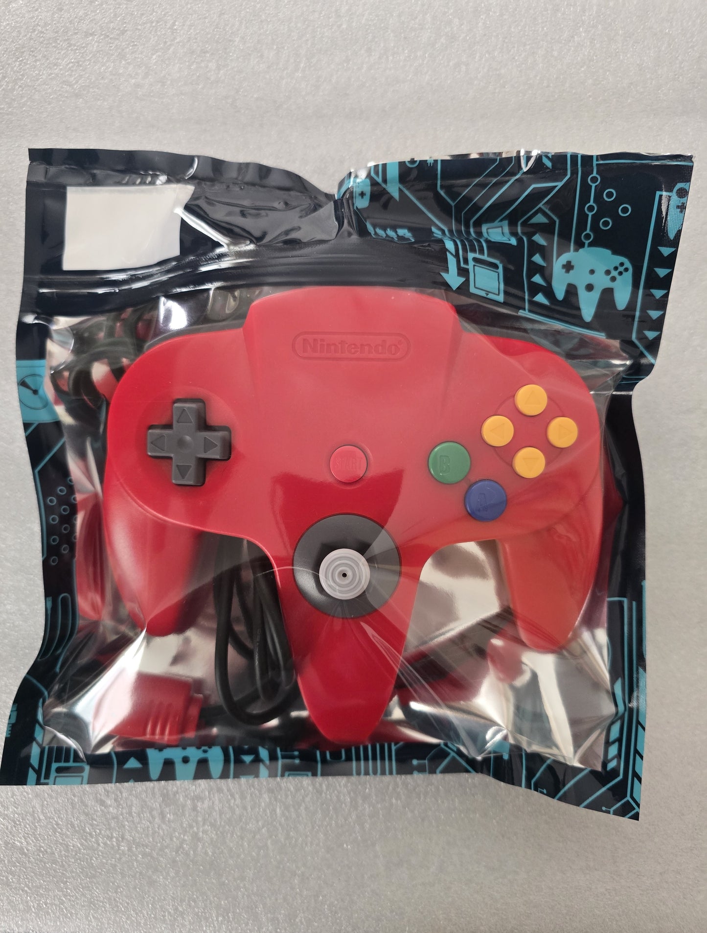 Red Controller Nintendo 64 Official Nintendo PAL / NTSC N64