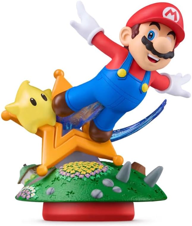 Mario & Luma Amiibo Collectible Figure Nintendo