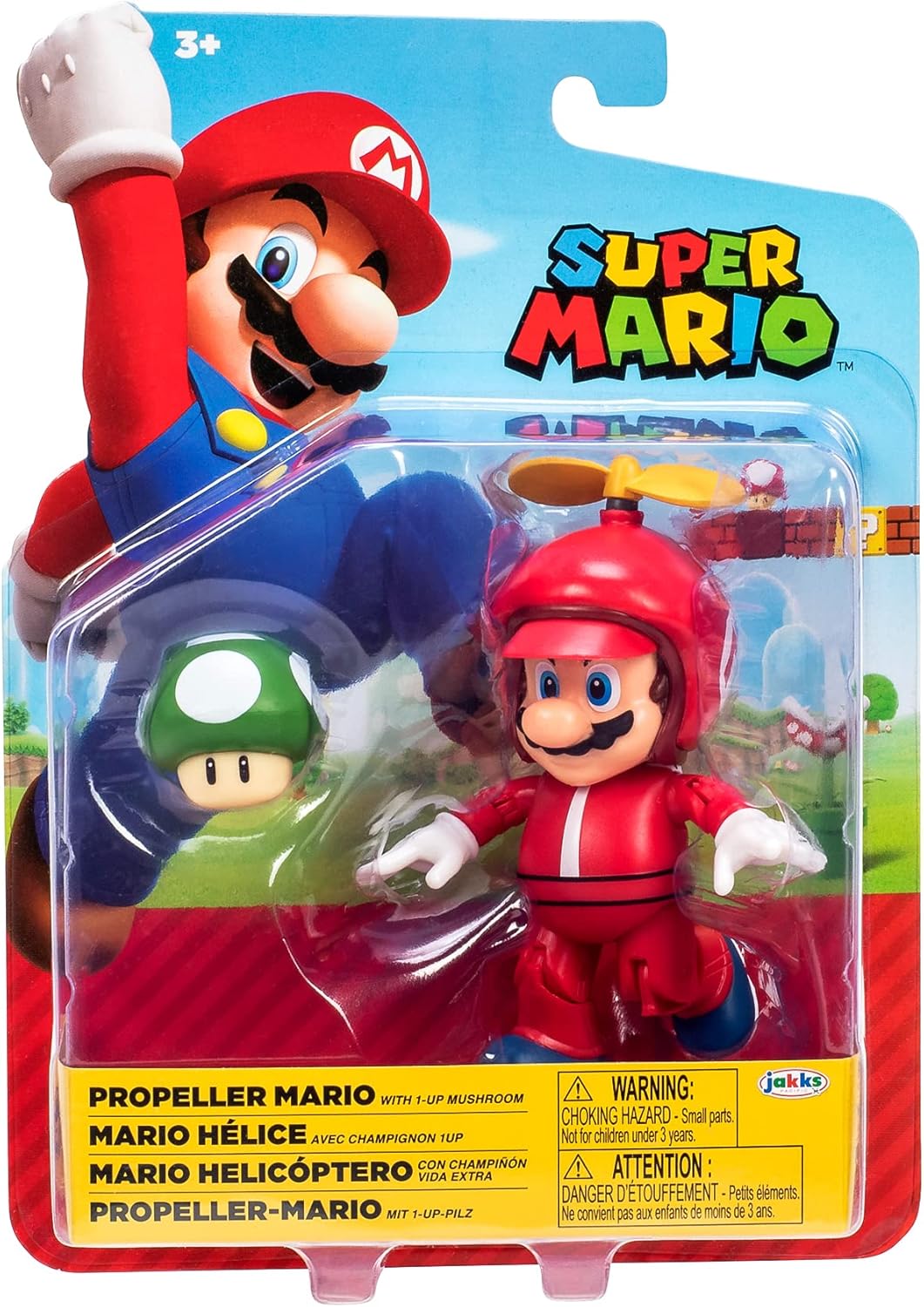 Super Mario 4" Figure Assortment – Collectible Action Figures
