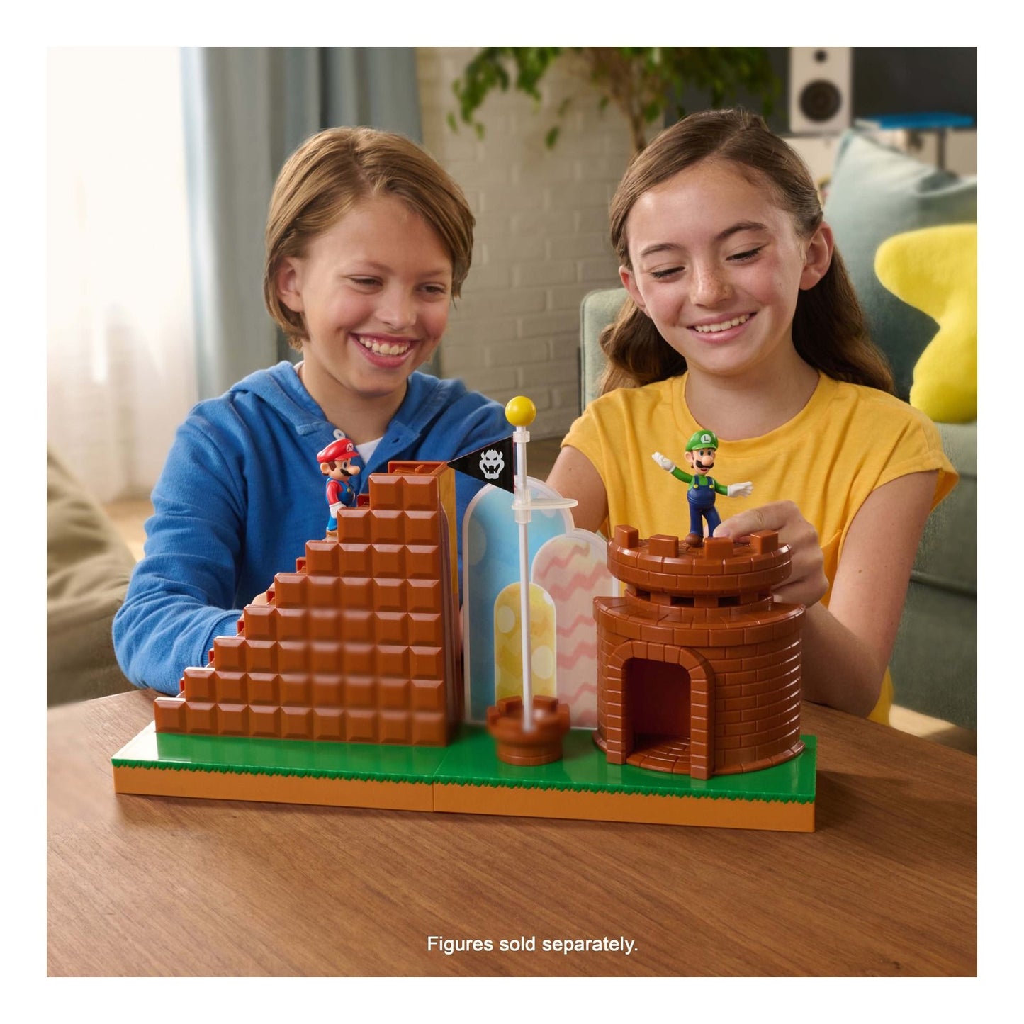 Nintendo Super Mario 2.5" Level End Playset â Collectible Playset
