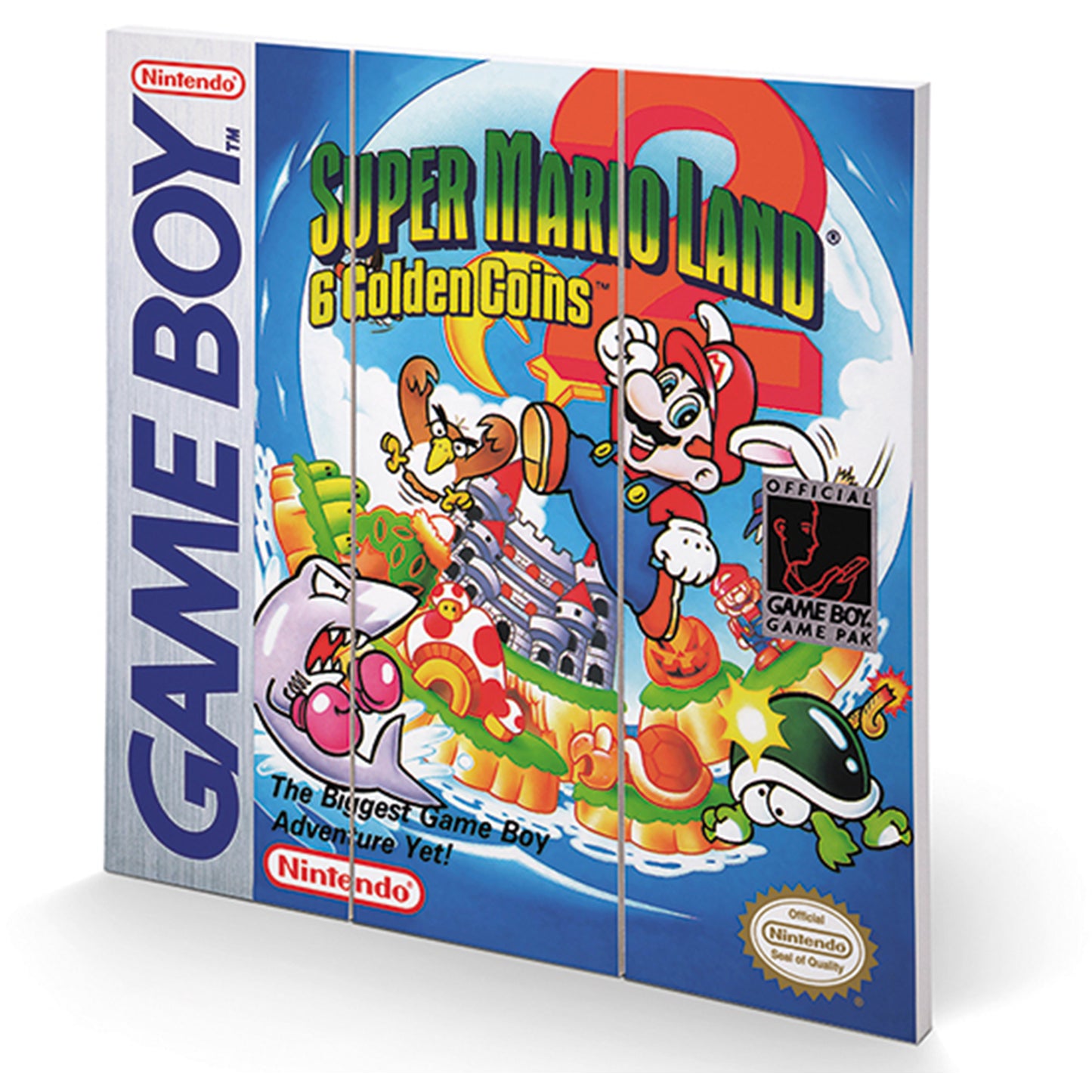 Gameboy (Super Mario Land 2) Wall Art Platform