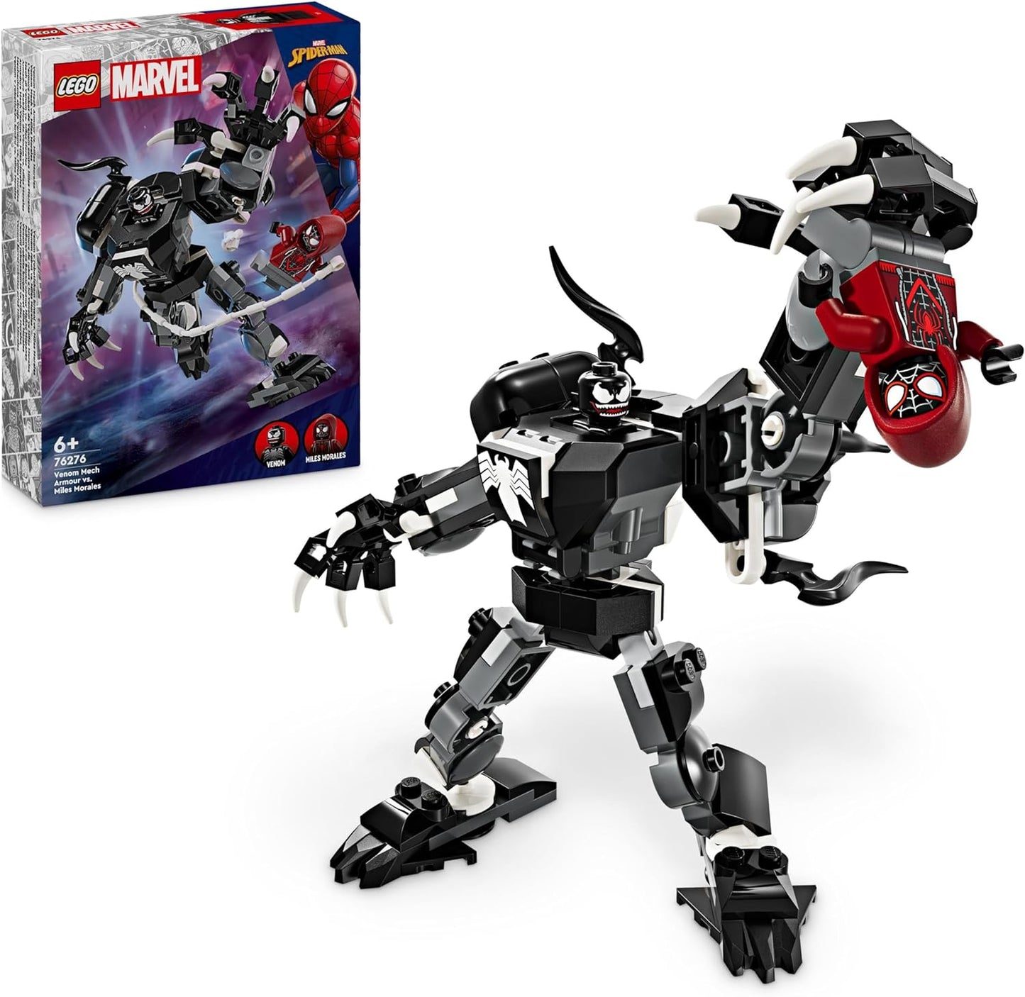LEGO Marvel: Venom Mech Armour vs. Miles Morales (76276) Adventure