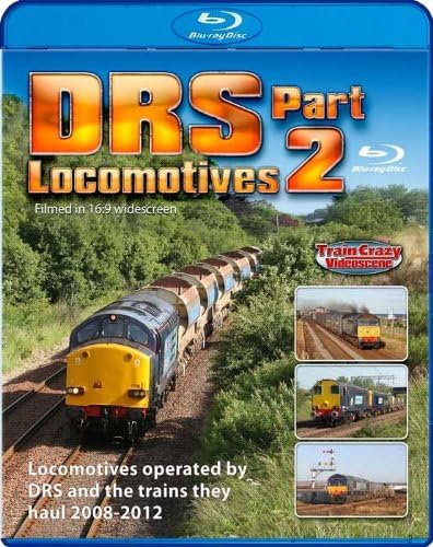 DRS Locomotives Part 2 Blu-ray Direct Rail Services Train Crazy