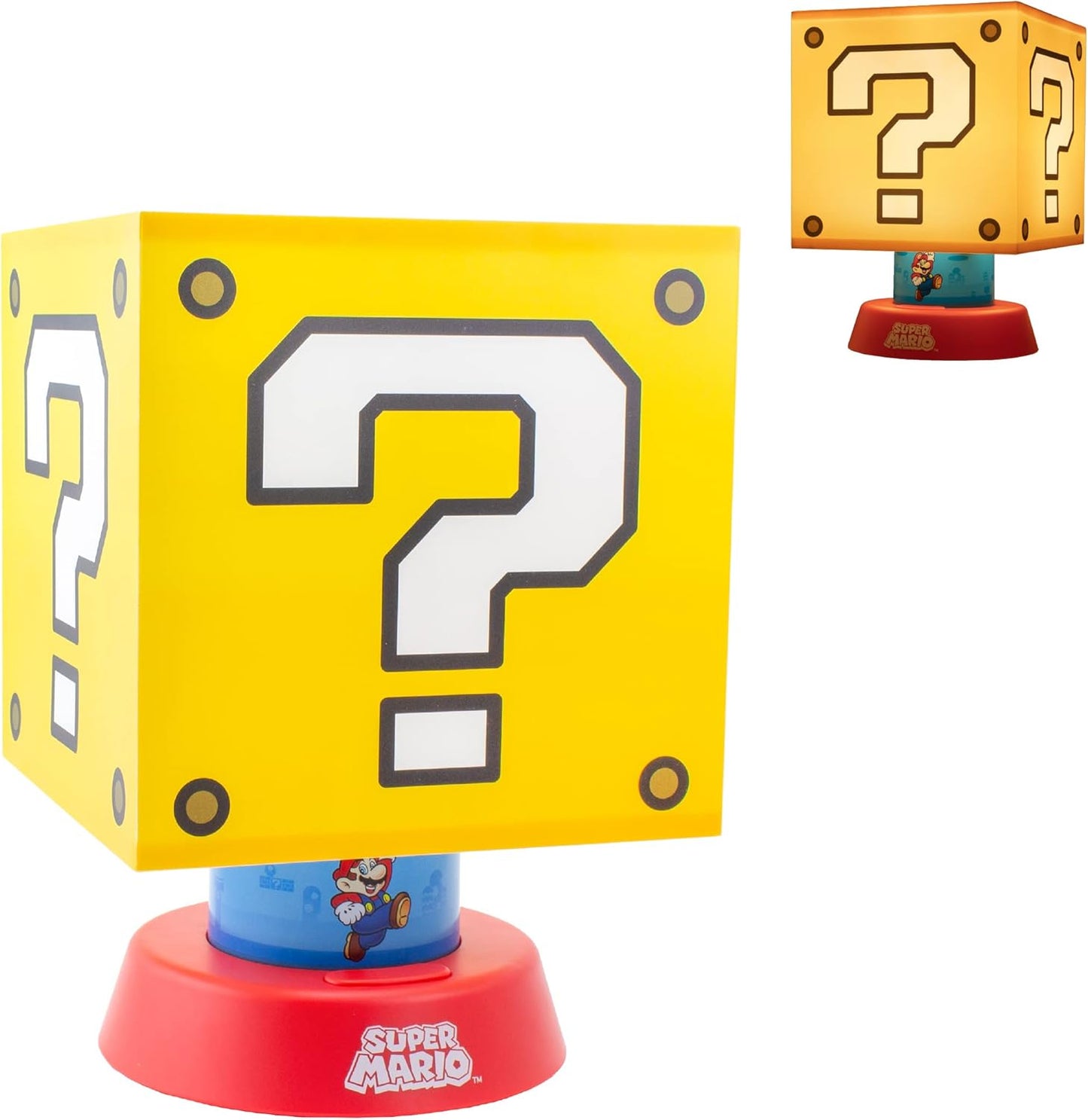 Super Mario Question Block Lamp Officially Licensed Nintendo Merchandise