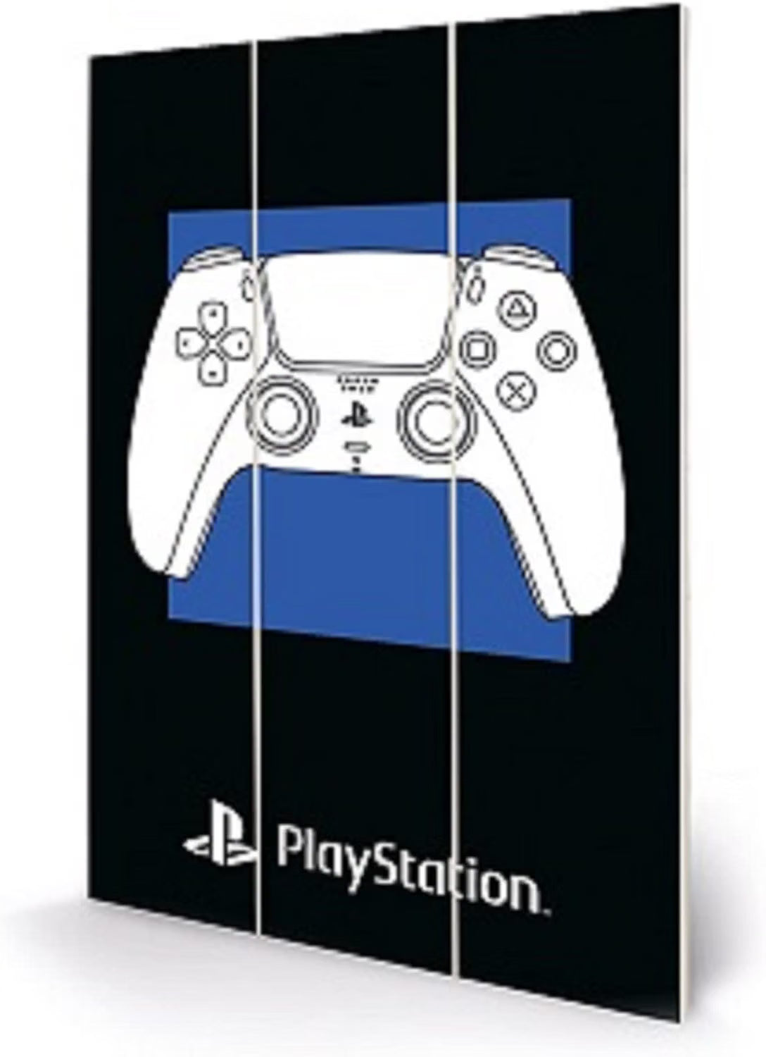 PlayStation Wall Art Bold Controller Design 20x29.5cm Official Merchandise