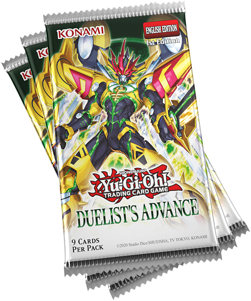 Yu Gi Oh! Duelist's Advance Booster Pack, 1st Edition, Trading Card Game