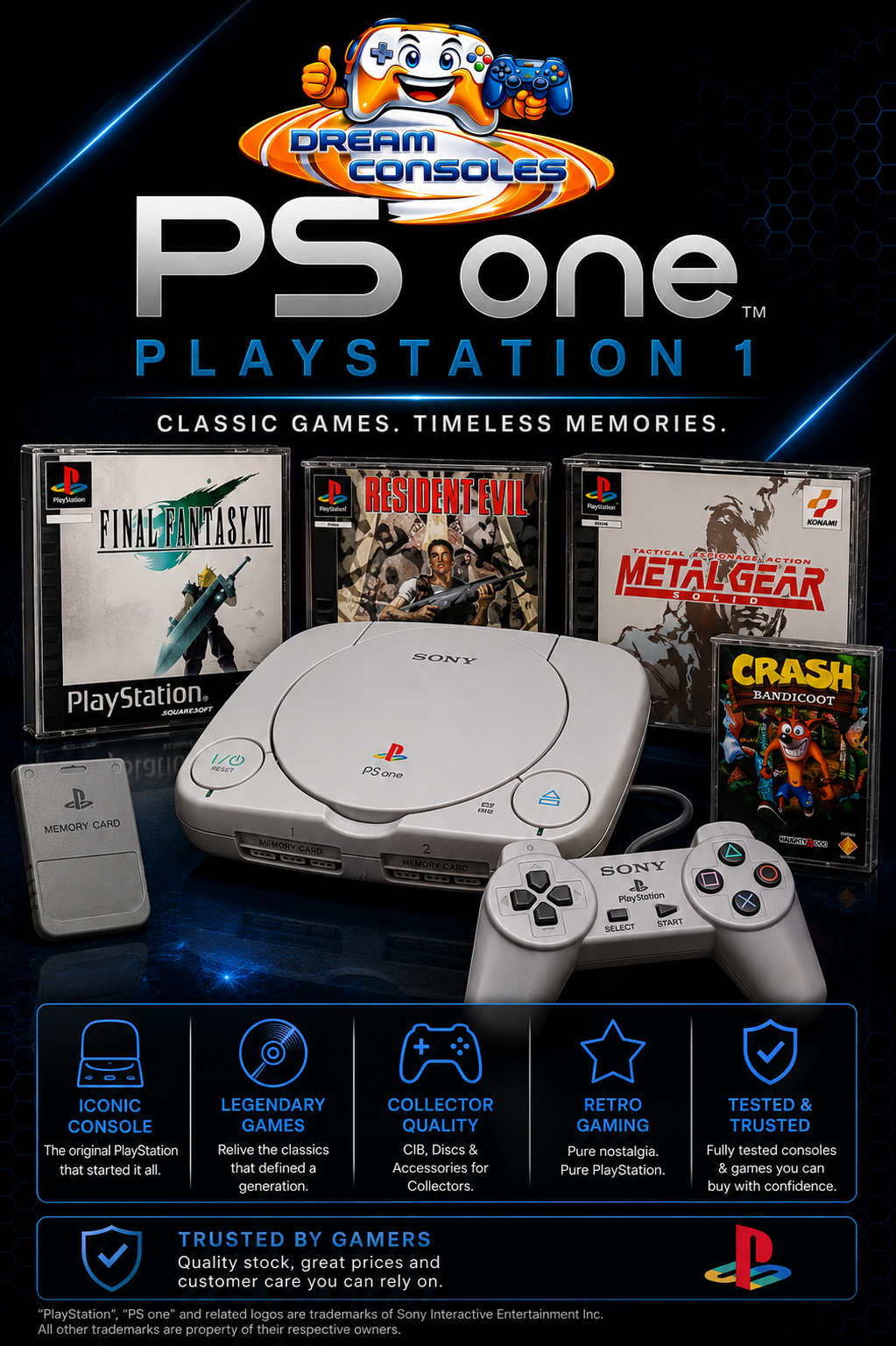 PS One Games - Sony Playstation 1