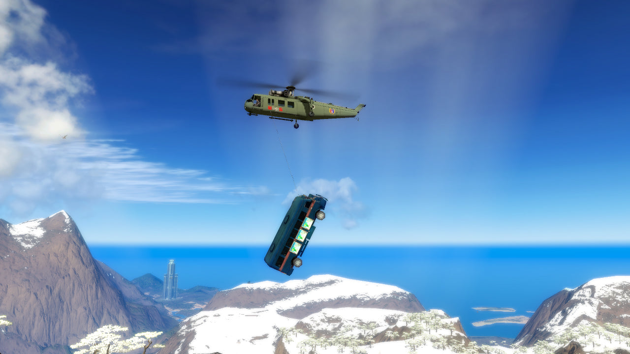 Just Cause 2 – PlayStation 3 Open World Action Game Eidos Square Enix