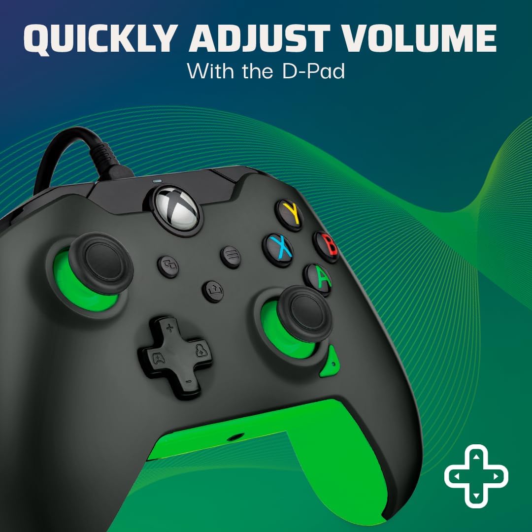 Xbox Series X/S, Xbox One - PDP Wired Gaming Controller USB Gamepad Neon Black