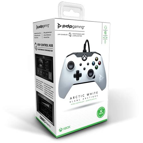 Xbox Series X/S, Xbox One - PDP Wired Gaming Controller USB Gamepad White