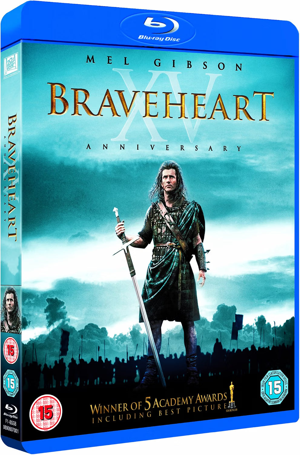 Braveheart – Blu-ray Epic Historical Action Drama Mel Gibson