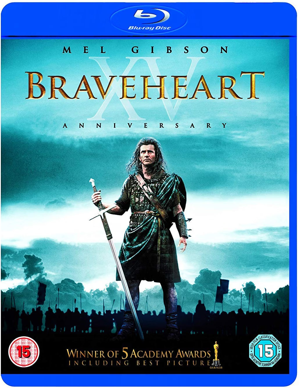 Braveheart – Blu-ray Epic Historical Action Drama Mel Gibson
