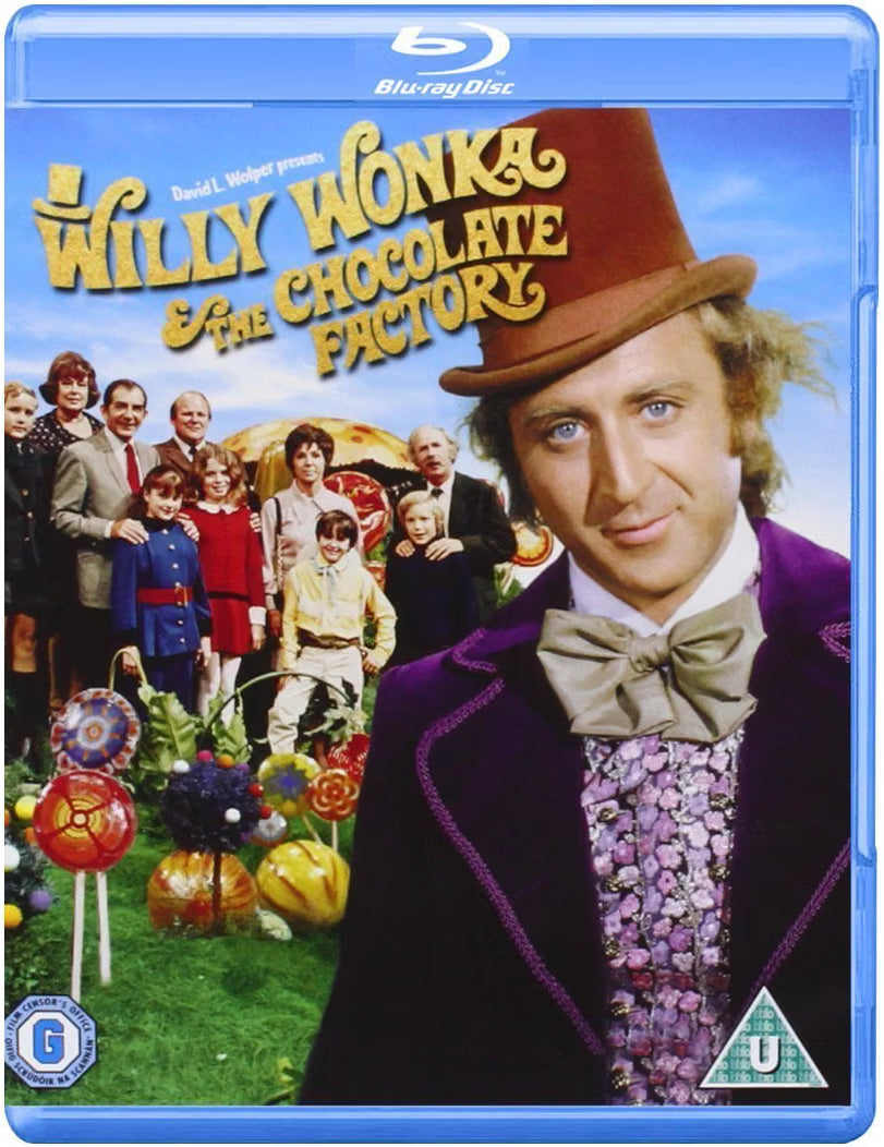 Willy Wonka & the Chocolate Factory – Blu-ray Family Fantasy Musical