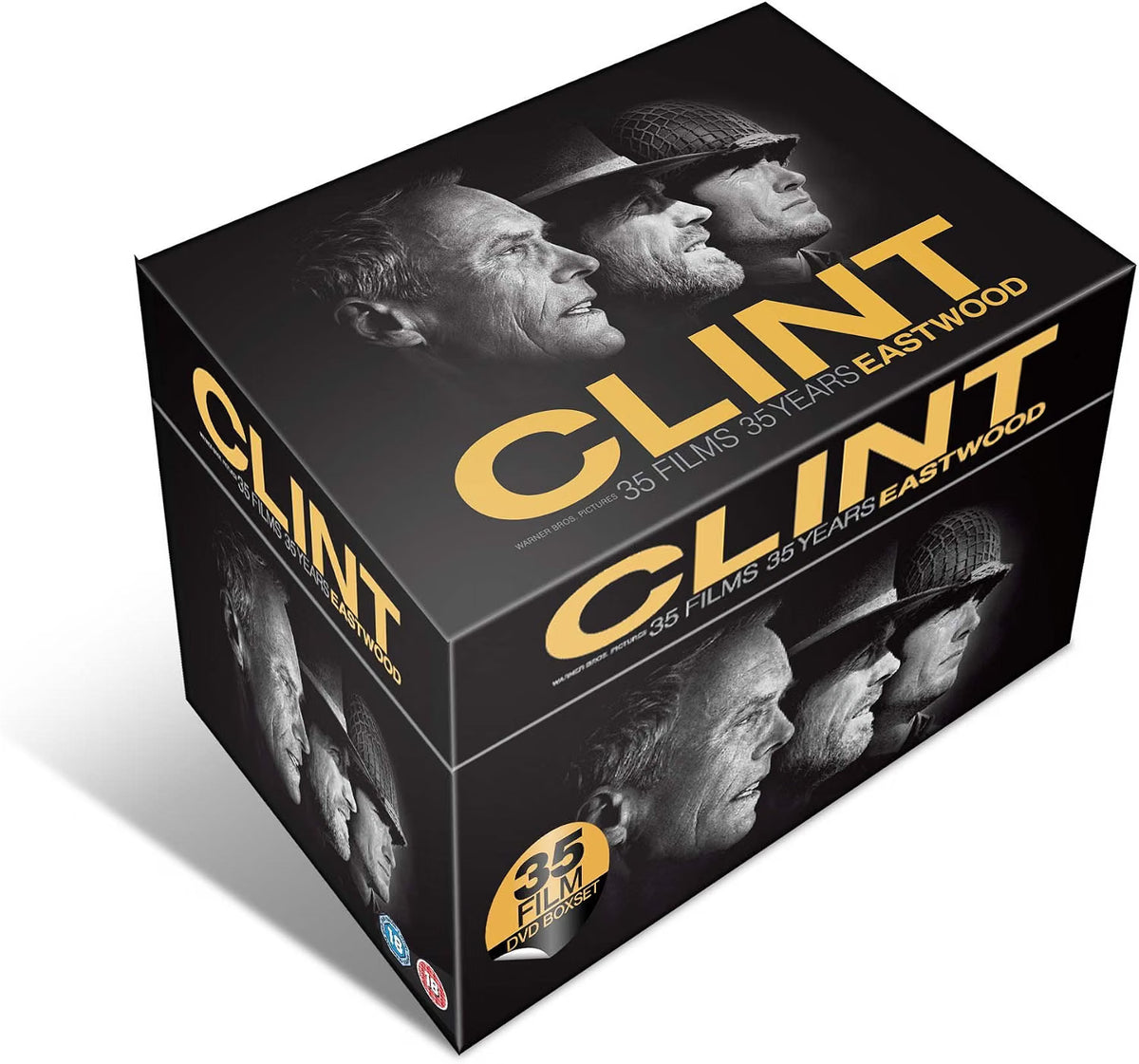 Clint Eastwood 35 Films 35 Years – DVD Box Set Western Action Drama Warner Bros Collection