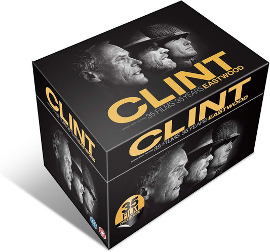 Clint Eastwood 35 Films 35 Years – DVD Box Set Western Action Drama Warner Bros Collection