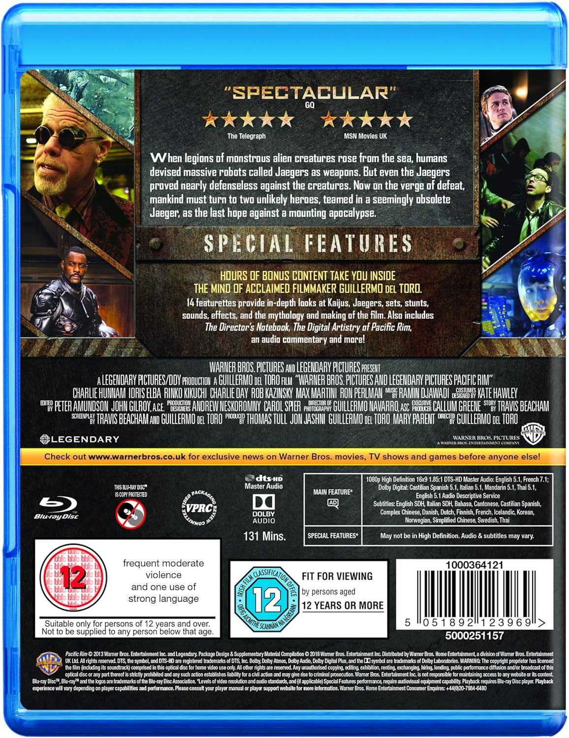 Pacific Rim Blu-ray