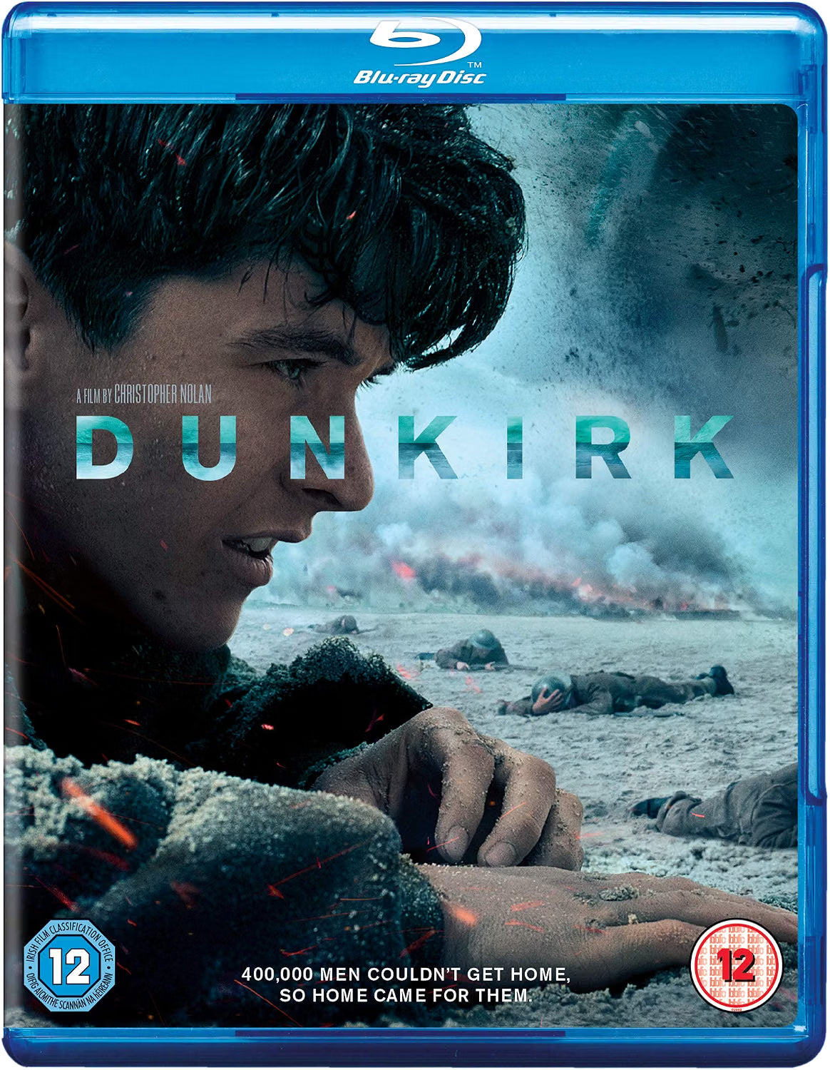 Dunkirk Blu-ray WW2 War Drama Christopher Nolan Tom Hardy Mark Rylance