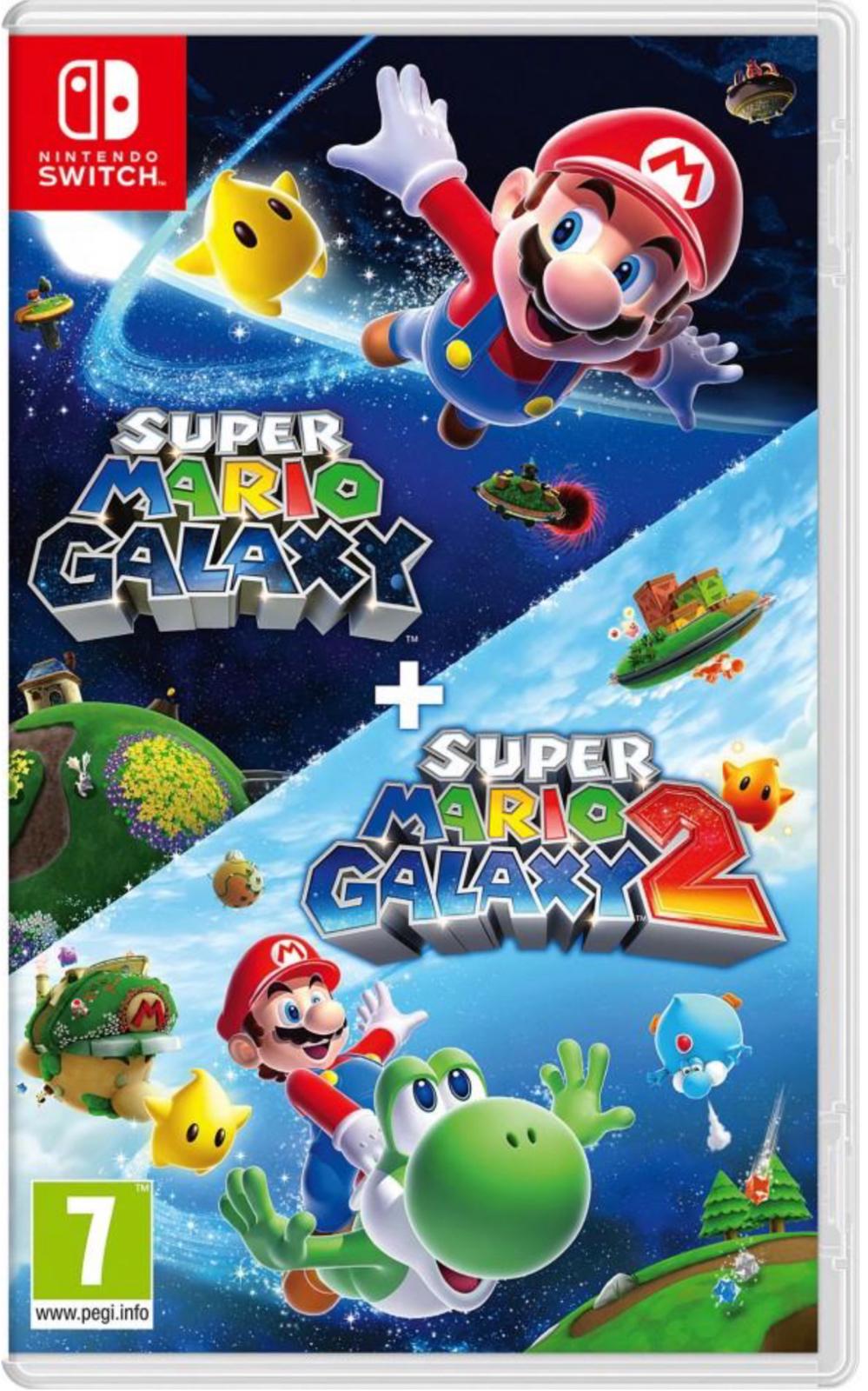 Super Mario Galaxy + Super Mario Galaxy 2 – Nintendo Switch 3D Platformer Games