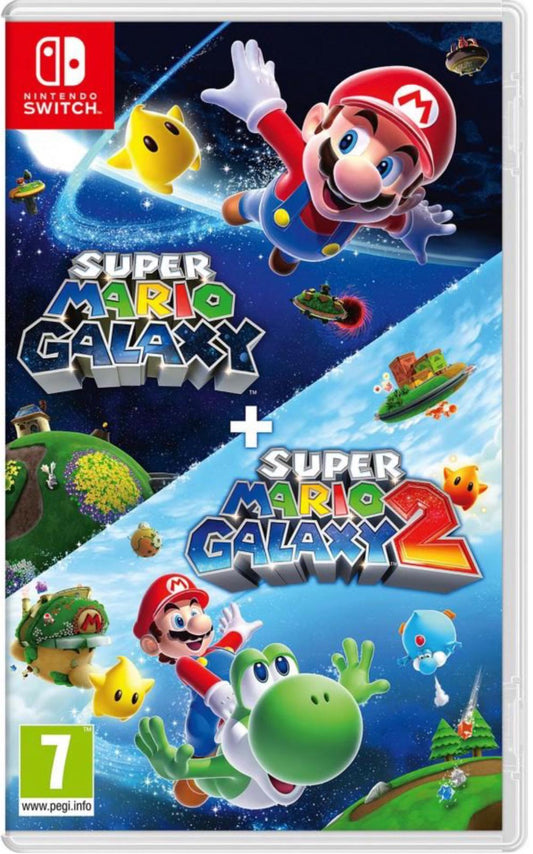 Super Mario Galaxy + Super Mario Galaxy 2 – Nintendo Switch 3D Platformer Games