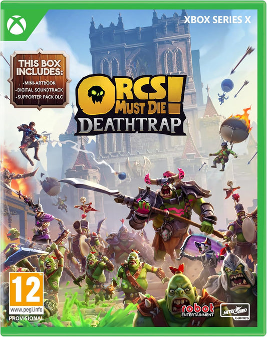 Orcs Must Die! Deathtrap – Xbox Series X Tower Defense Action Game