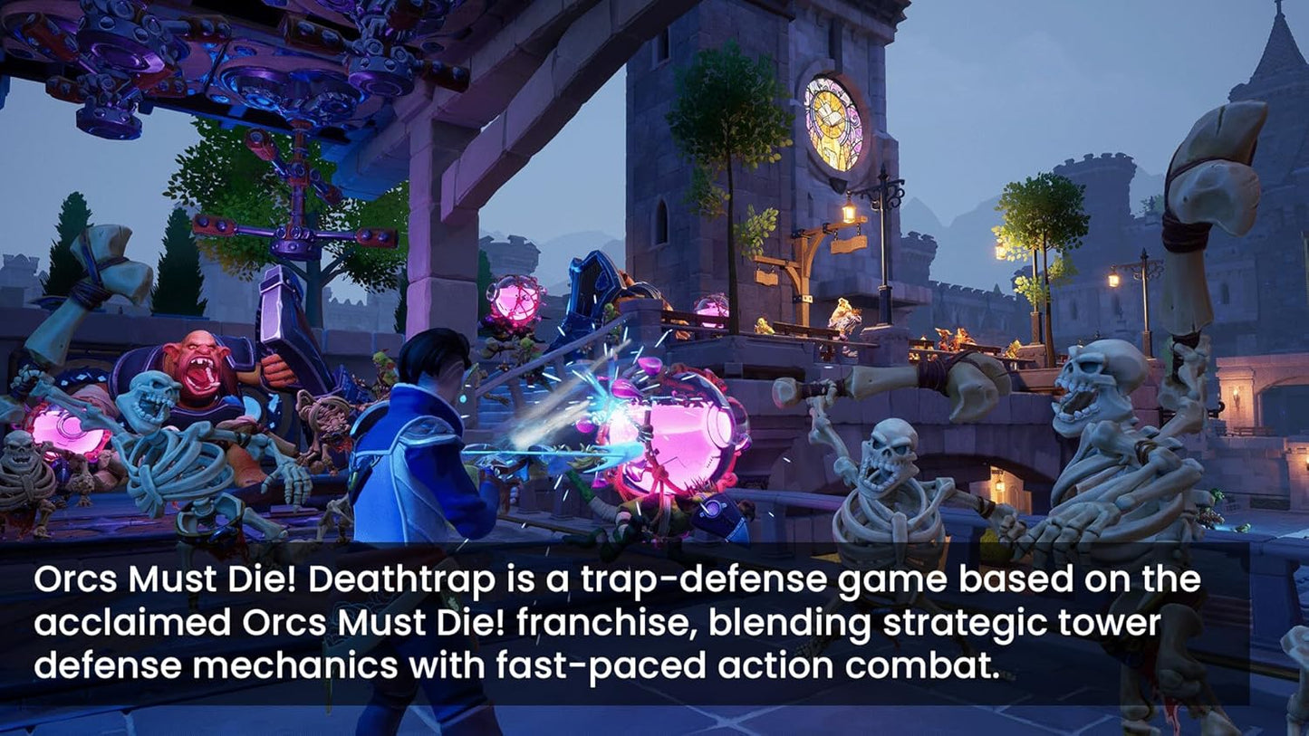 Orcs Must Die! Deathtrap – PlayStation 5 Tower Defense Action Game