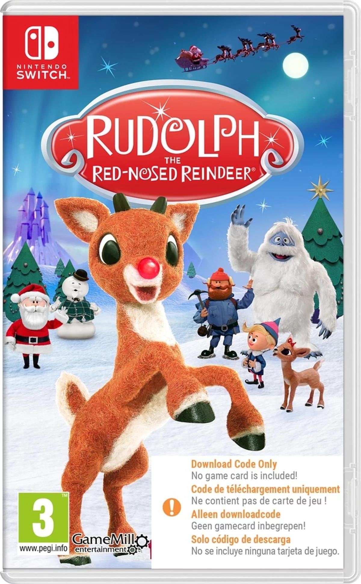 Rudolph the Red Nosed Reindeer  – Nintendo Switch Family Christmas Party Game