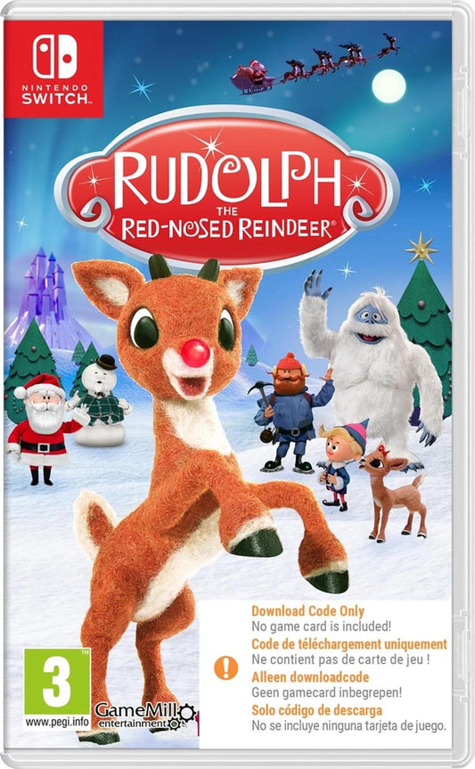 Rudolph the Red Nosed Reindeer  – Nintendo Switch Family Christmas Party Game