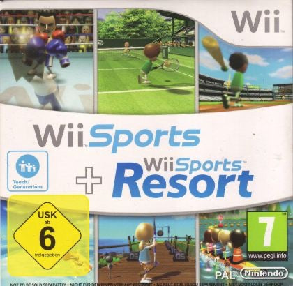 Wii Sports & Sports Resort – Nintendo Wii