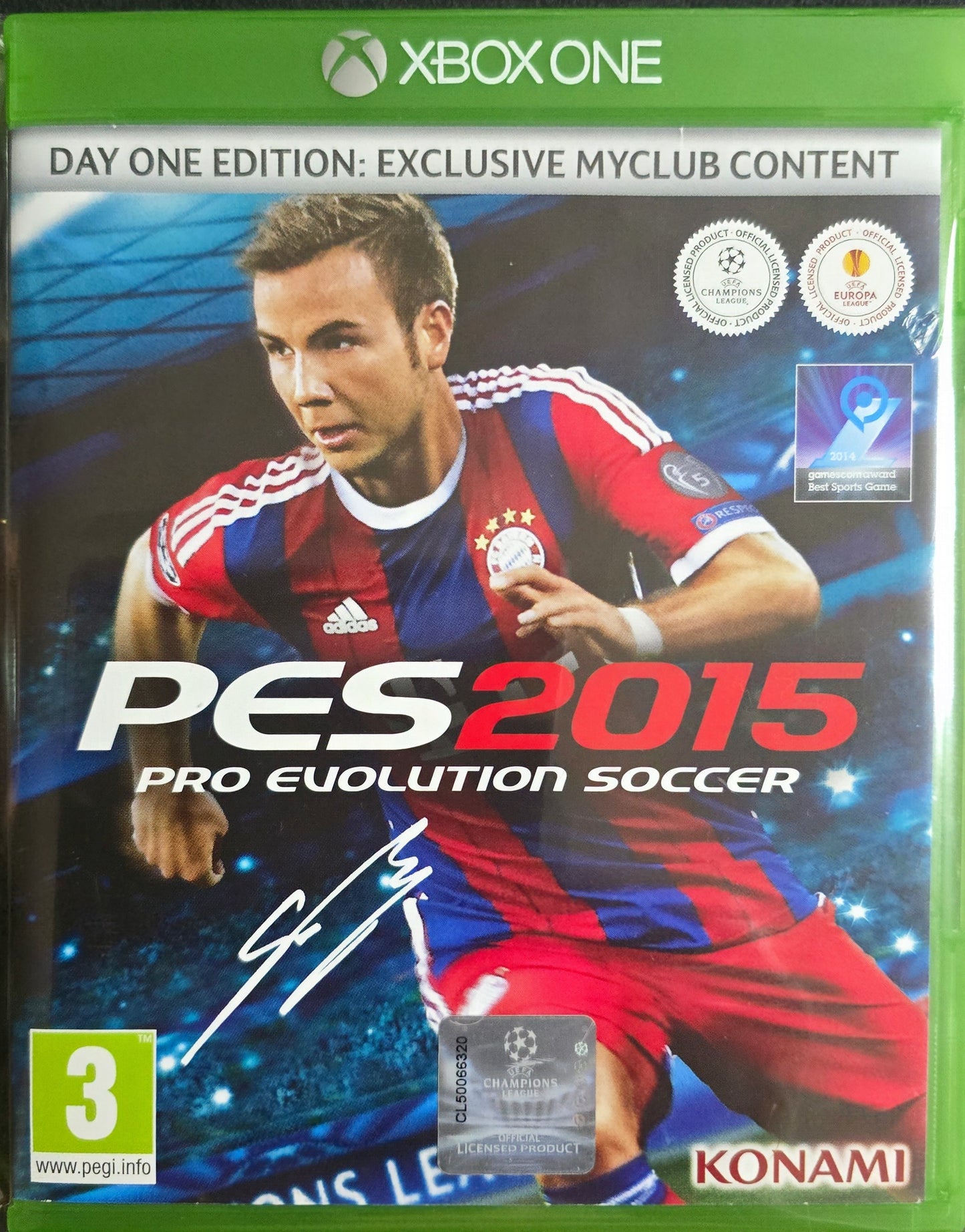 Pro Evolution Soccer 2015  – Xbox One Football Konami Game