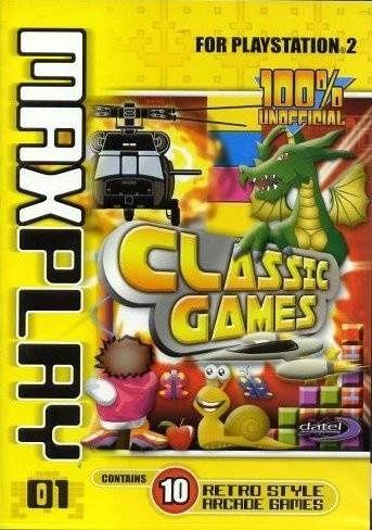 MaxPlay Classic Games Volume 1 – PlayStation 2 Retro Arcade Collection