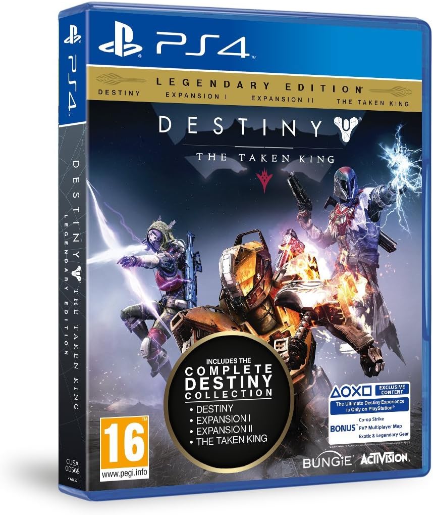 Destiny The Taken King PlayStation 4 First-Person Shooter Bungie Activision