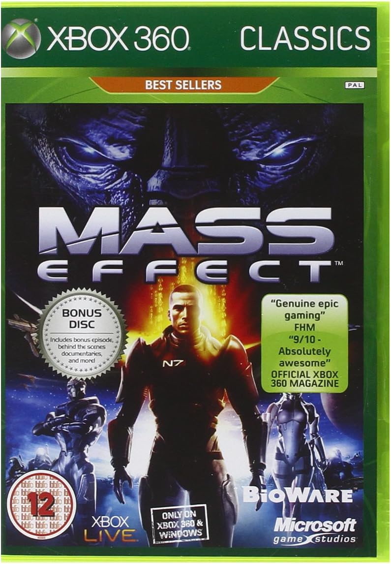 Mass Effect  – Xbox 360 Sci Fi / Action RPG