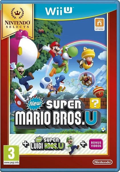 New Super Mario Bros U + Super Luigi U – Wii U Platform
