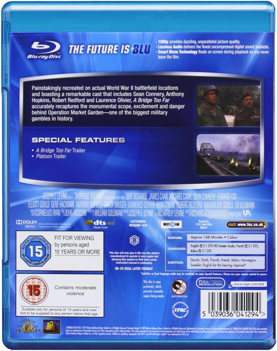 A Bridge Too Far – Blu-ray War Film United Artists