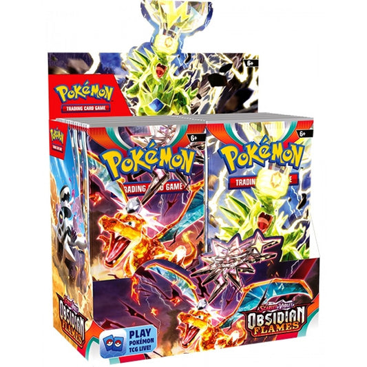 Pokémon Scarlet & Violet 3: Obsidian Flames Boosters TCG