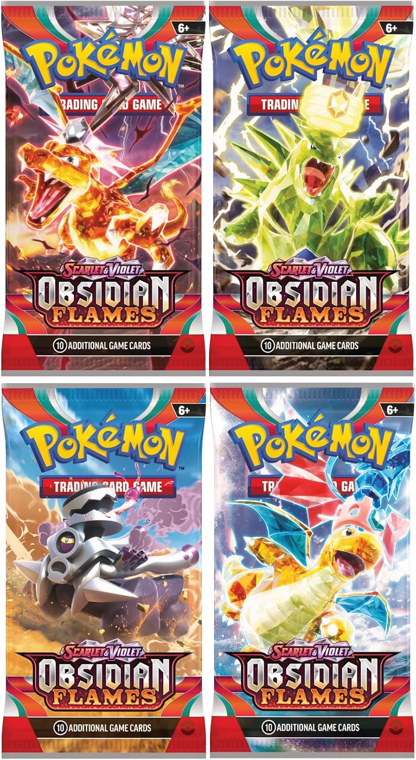 Pokémon Scarlet & Violet 3: Obsidian Flames Boosters TCG