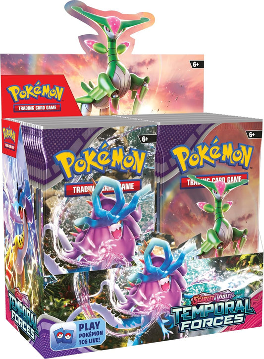 Pokémon Scarlet & Violet: Temporal Forces Boosters TCG