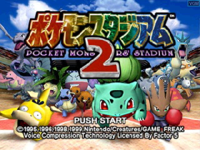 Pokémon Stadium 2 – Nintendo 64 Strategy Game NTSC-J
