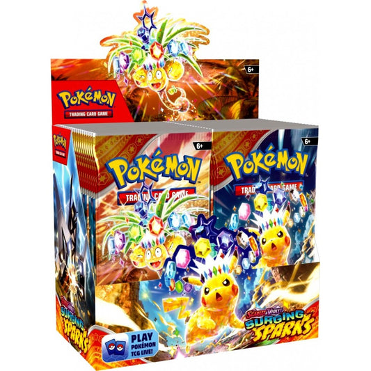 Pokémon Scarlet & Violet 8: Surging Sparks Boosters TCG