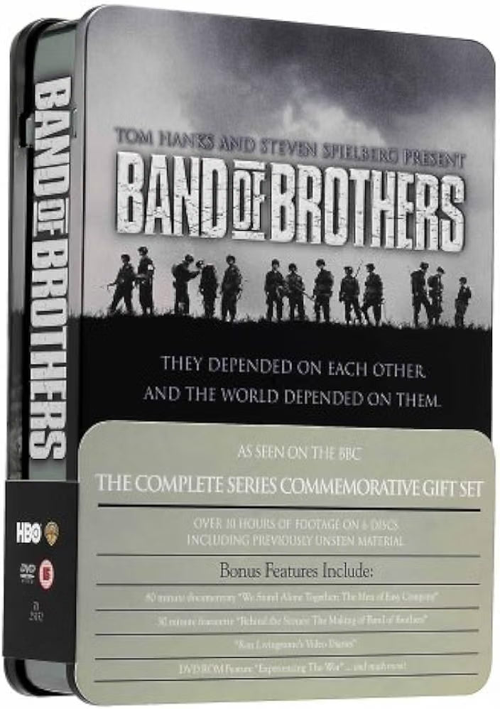 Band of Brothers – DVD Steelbook Edition WWII War Drama Steven Spielberg Tom Hanks HBO