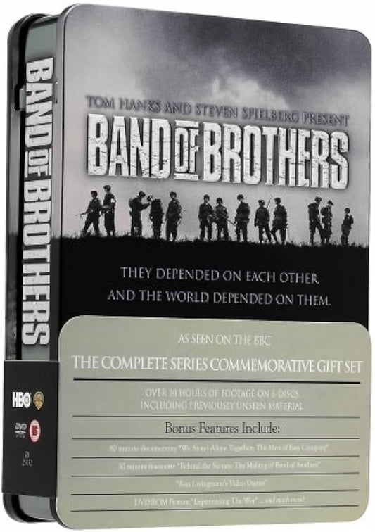 Band of Brothers – DVD Steelbook Edition WWII War Drama Steven Spielberg Tom Hanks HBO