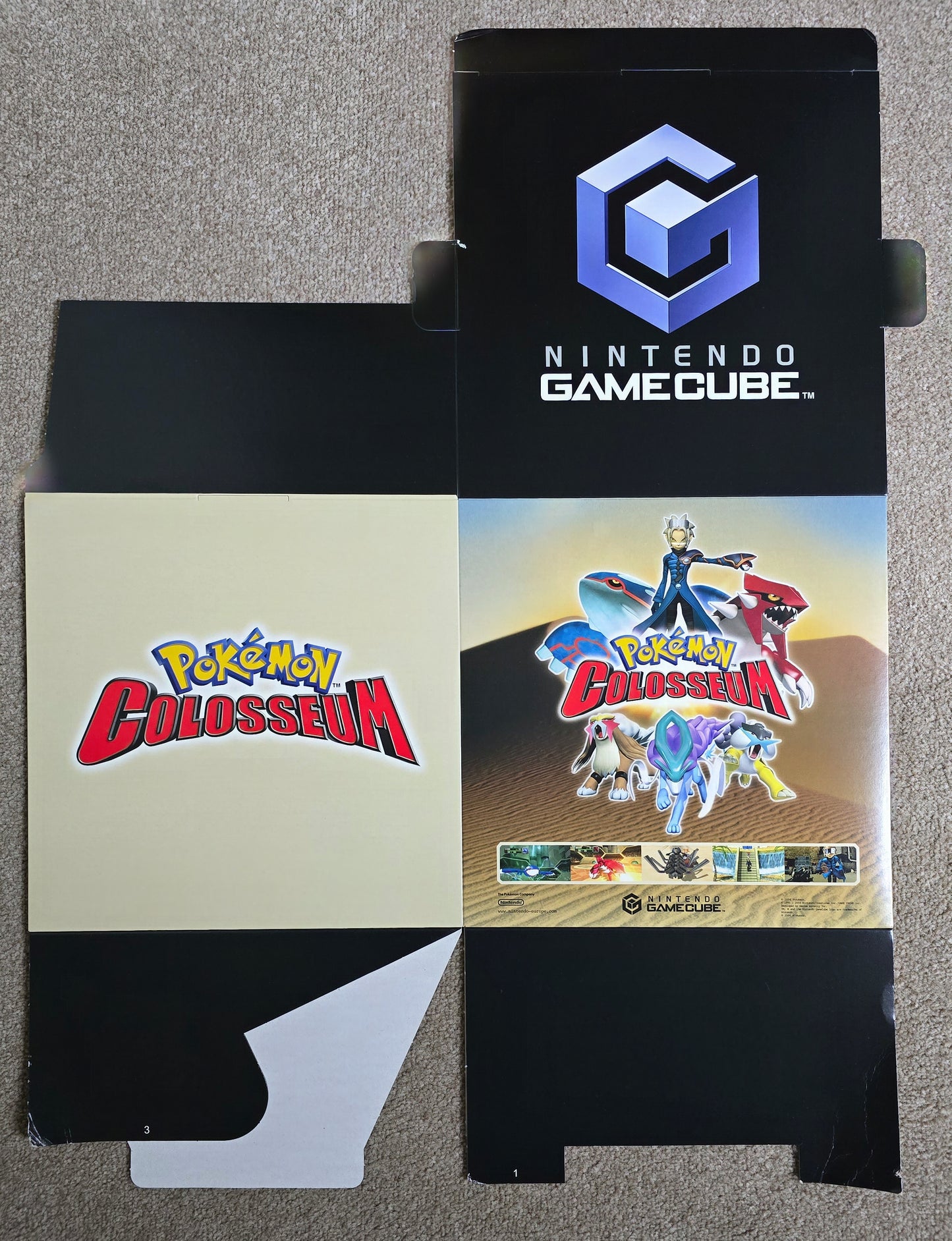Pokémon Colosseum Promotional Display Material – Rare Gaming Collectible