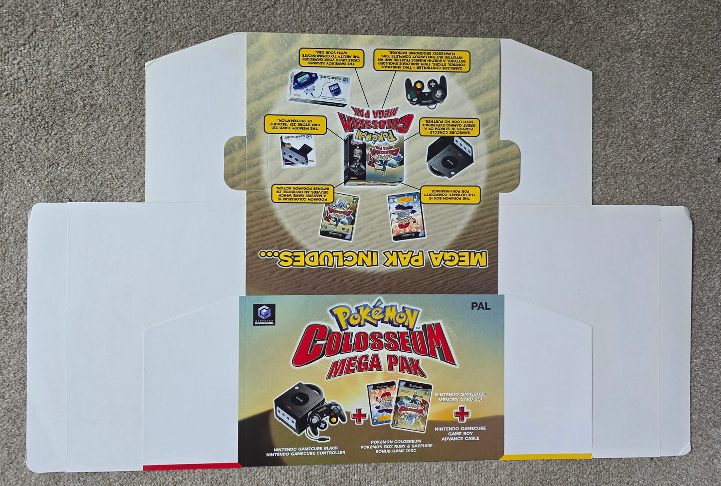 Pokémon Colosseum Promotional Display Material – Rare Gaming Collectible