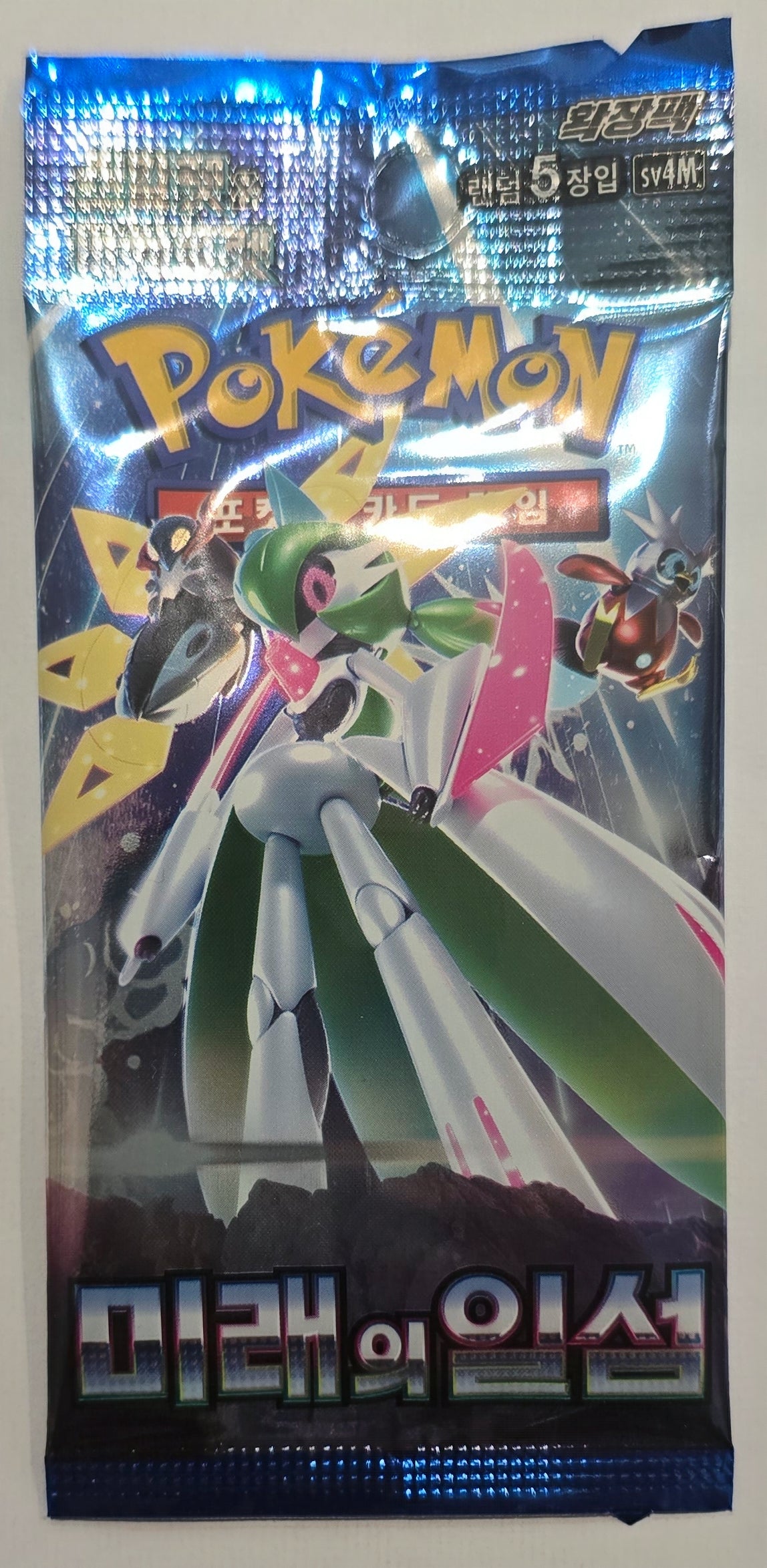 Pokémon Future Flash sv4M Korean Booster Pack 5 Cards TCG Sealed