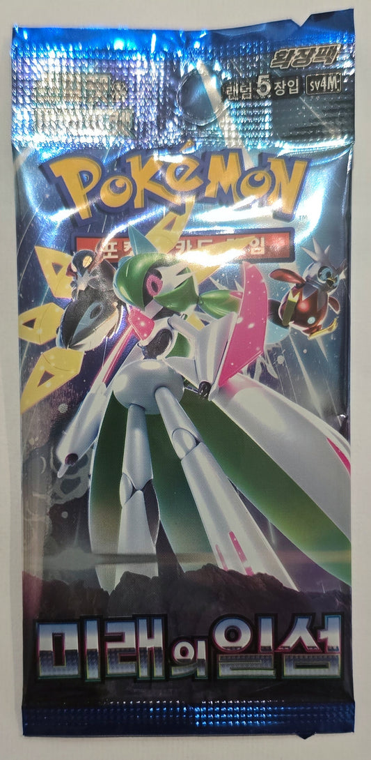 Pokémon Future Flash sv4M Korean Booster Pack 5 Cards TCG Sealed