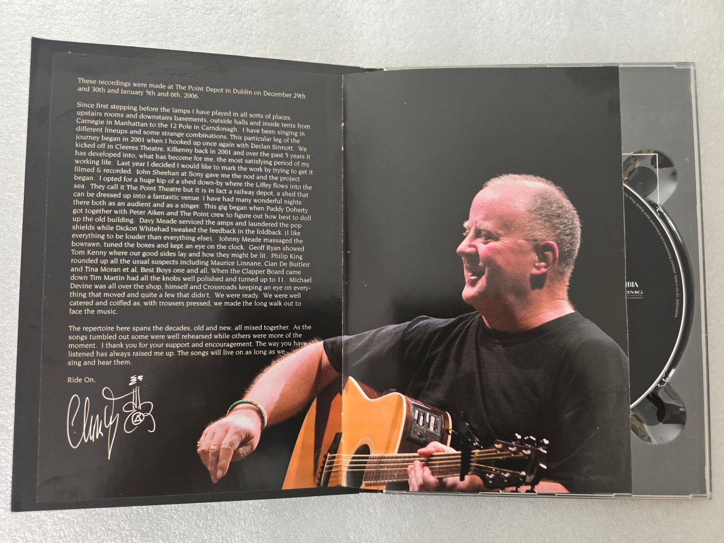 Christy Moore – Live in Dublin 2006 DVD Music Concert Film