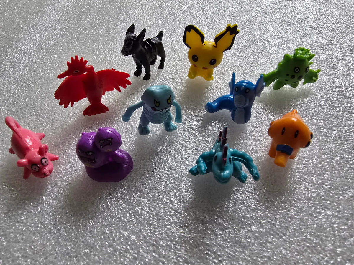Pokémon Anime Figures Blind Bag 10 Random PVC Collectable Mini Figures 2–3 cm
