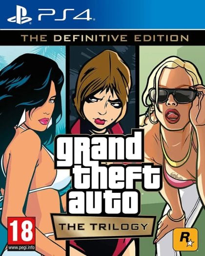 Grand Theft Auto The Trilogy Definitive Edition – PlayStation 4 Action Adventure