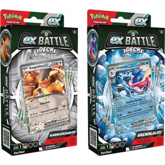Pokémon Kangaskhan ex & Greninja ex Battle Decks TCG